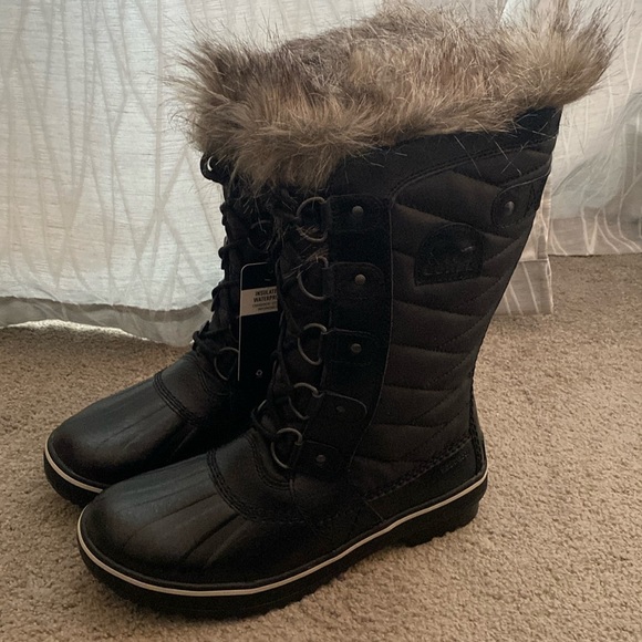 Black Sorel Tofino ll Waterproof Snow Boots Size 7 and 10.5 NWT - Picture 2 of 8